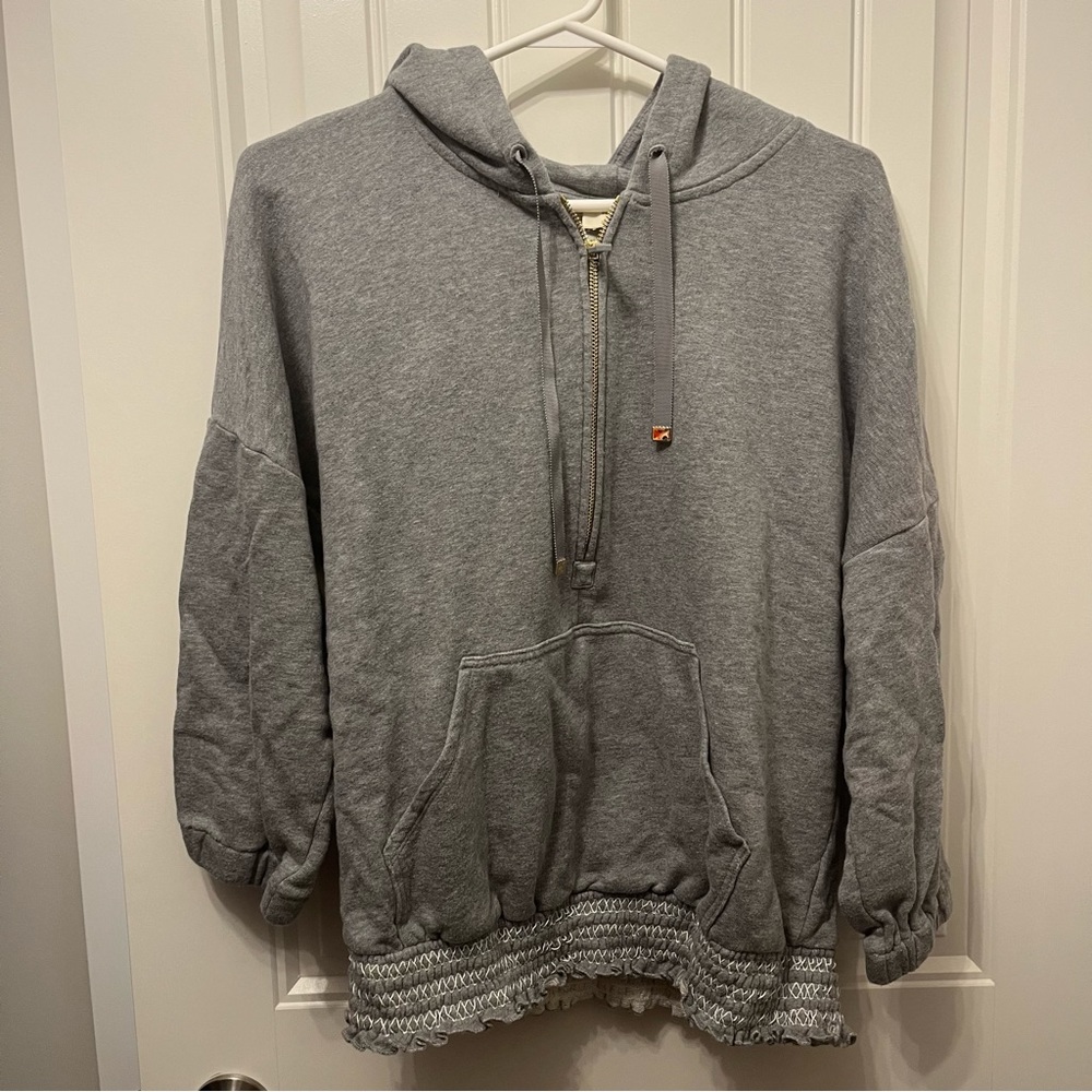 Kate Spade pull over gray sweatshirt